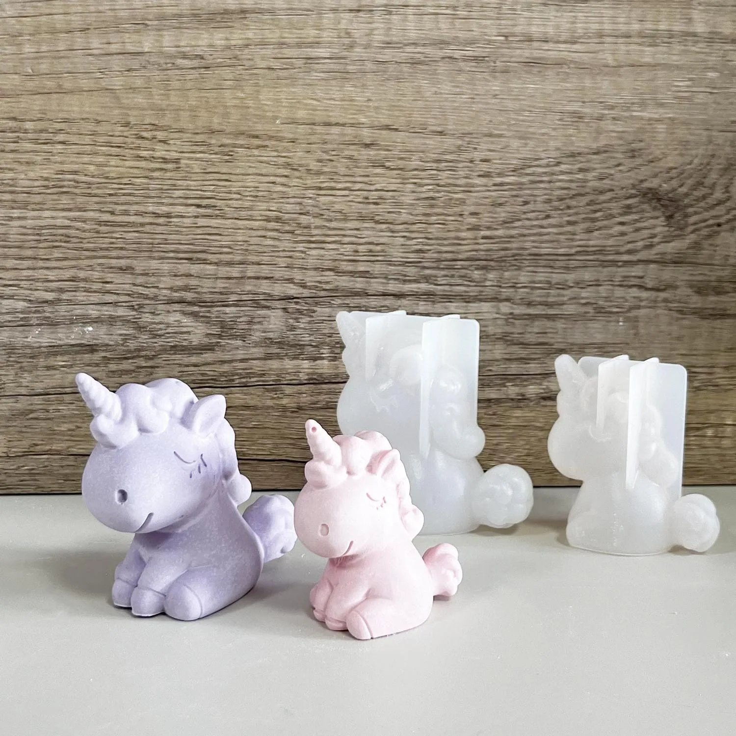 Soap Making Handmade - 3d geométrico silicone unicórnio gato veado
