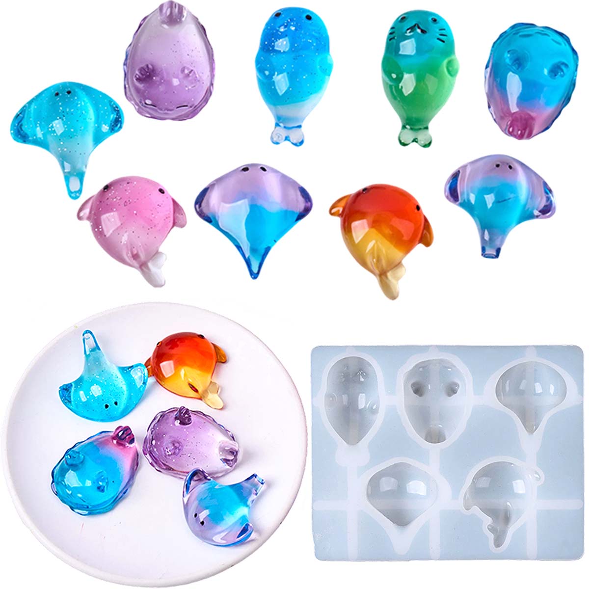 Soap Making Store - Molde de Silicone 3D de Raia
