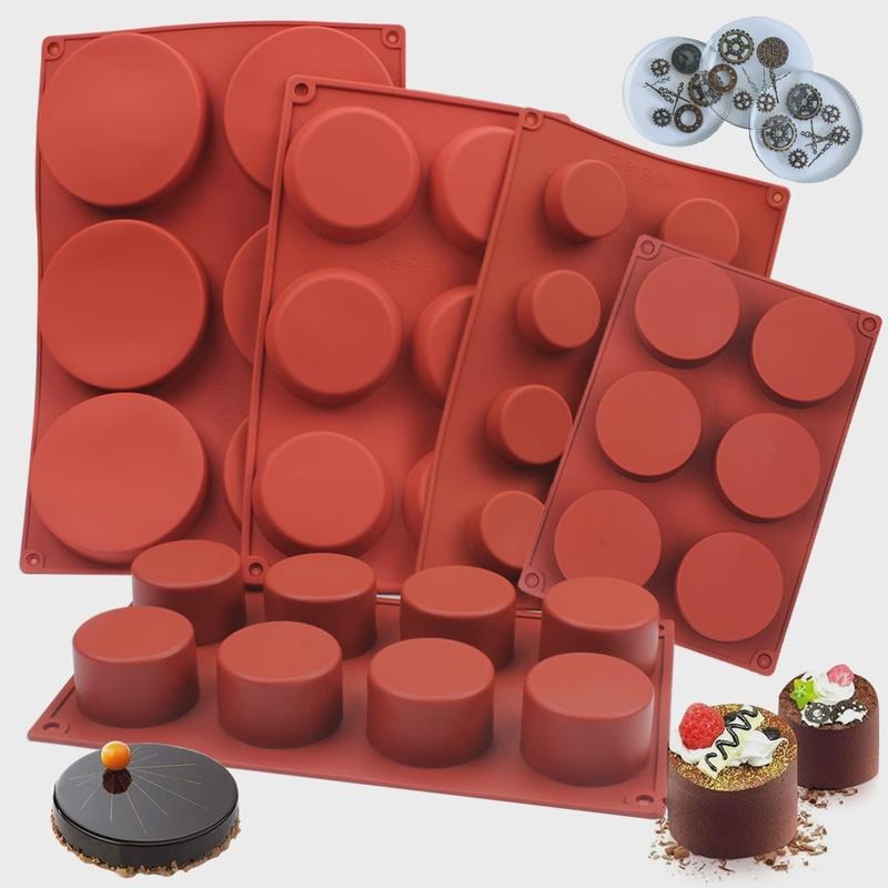 Soap Making Business - Molde de Silicone Redondo para Sabonete