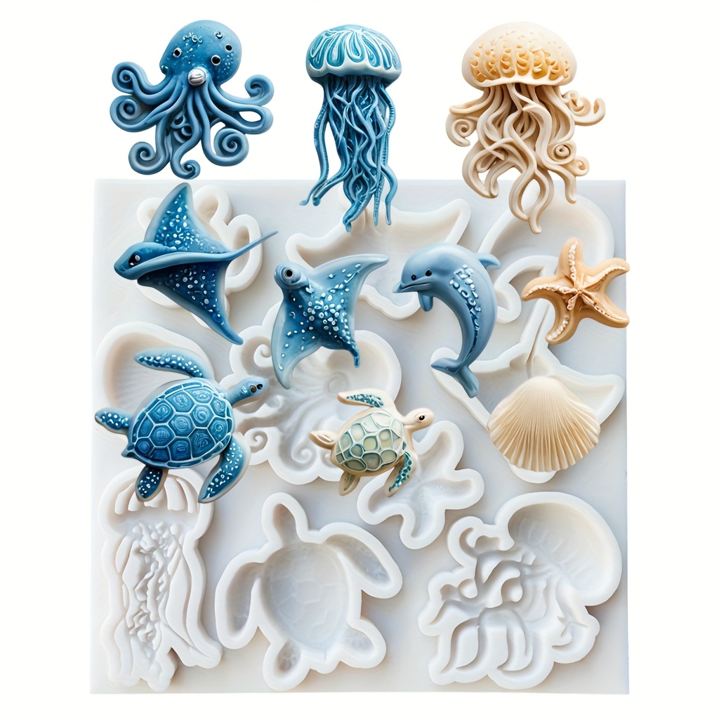 Molde de Silicone de Animais M - Soap Making Book avaliação e preço