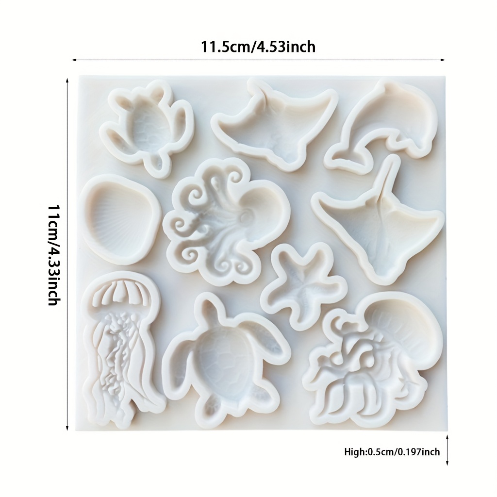 Molde de Silicone de Animais M - Soap Making Book avaliação e preço