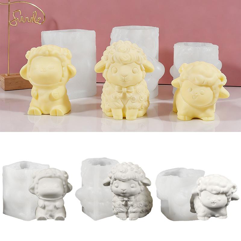 Molde de Silicone 3D de Ovelha - Soap Making Thermometer avaliação e preço
