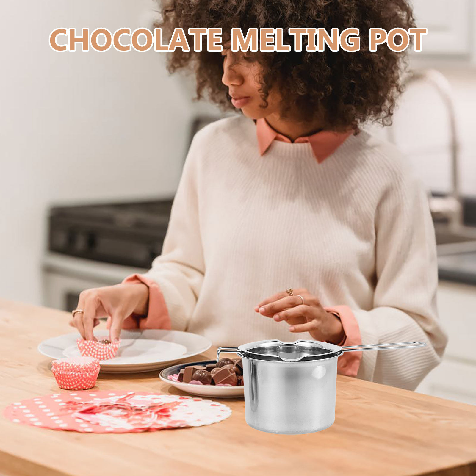 1 Conjunto de Panela de Fusão  - Soap Making Double Boiler avaliação e preço