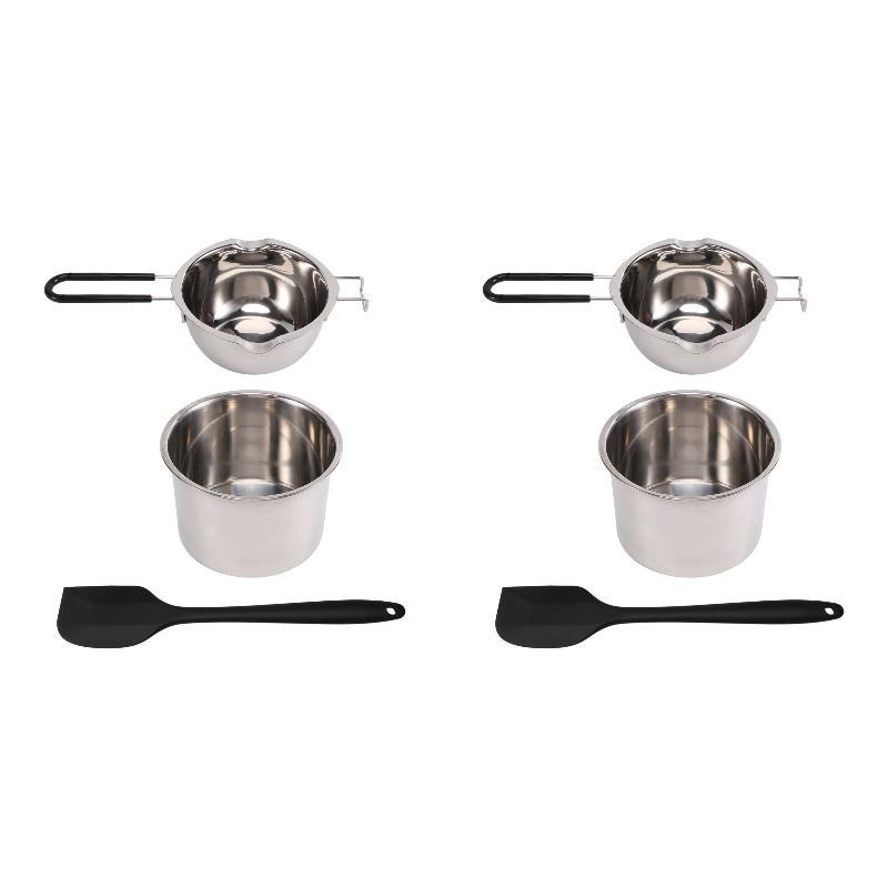 Conjunto de 2 Panelas de Banho - Soap Making Double Boiler avaliação e preço