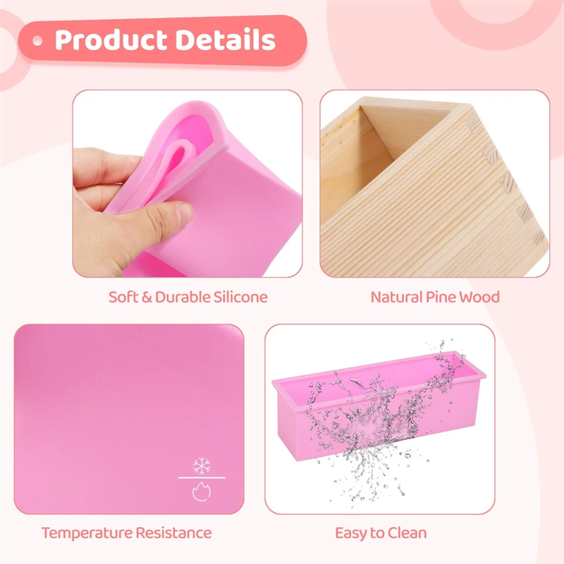 Molde Retangular de Silicone p - Soap Making Book avaliação e preço