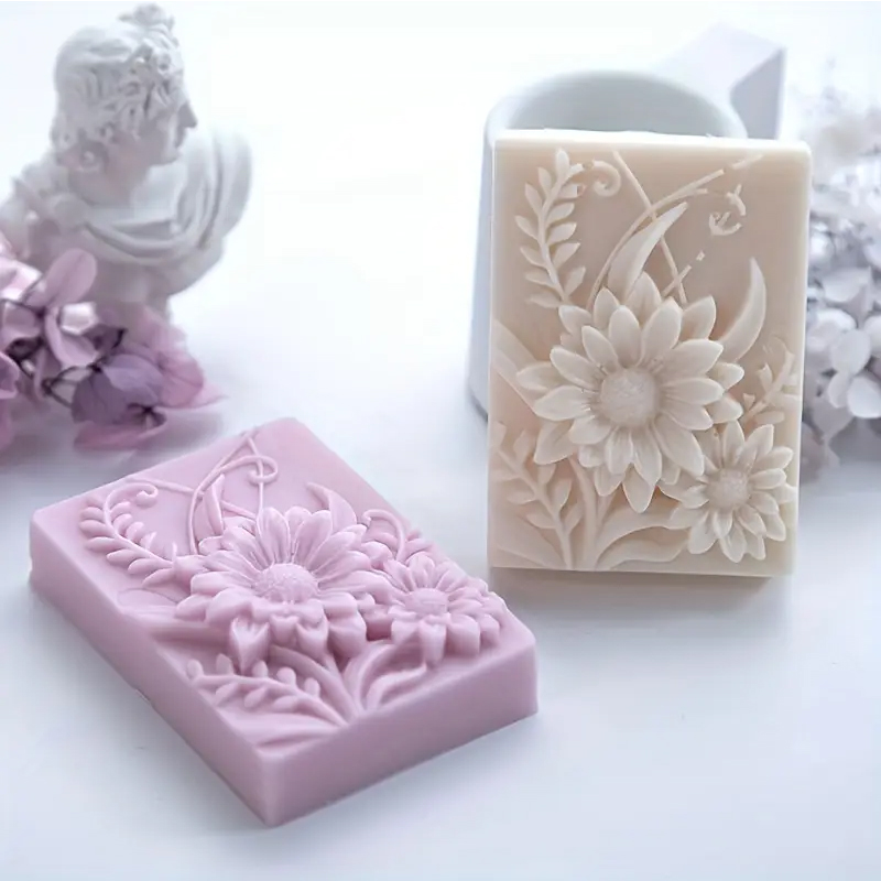 Molde de silicone quadrado de  - Soap Making Store avaliação e preço