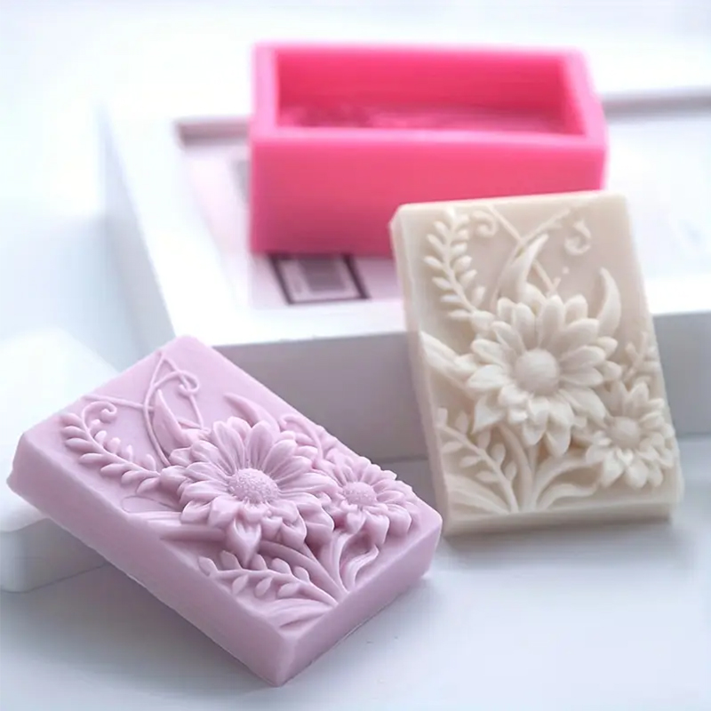 Molde de silicone quadrado de  - Soap Making Store avaliação e preço