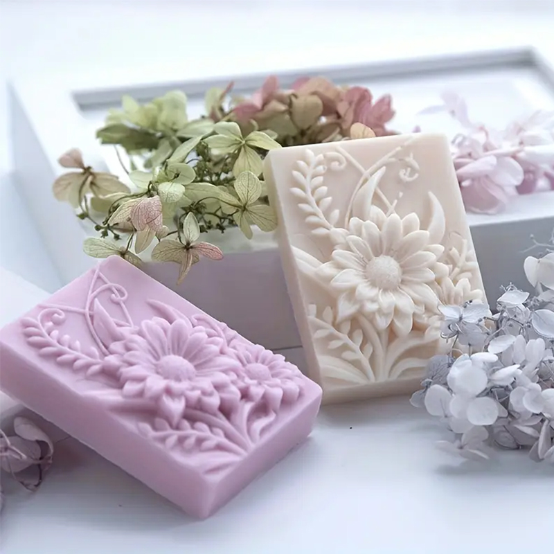 Molde de silicone quadrado de  - Soap Making Store avaliação e preço