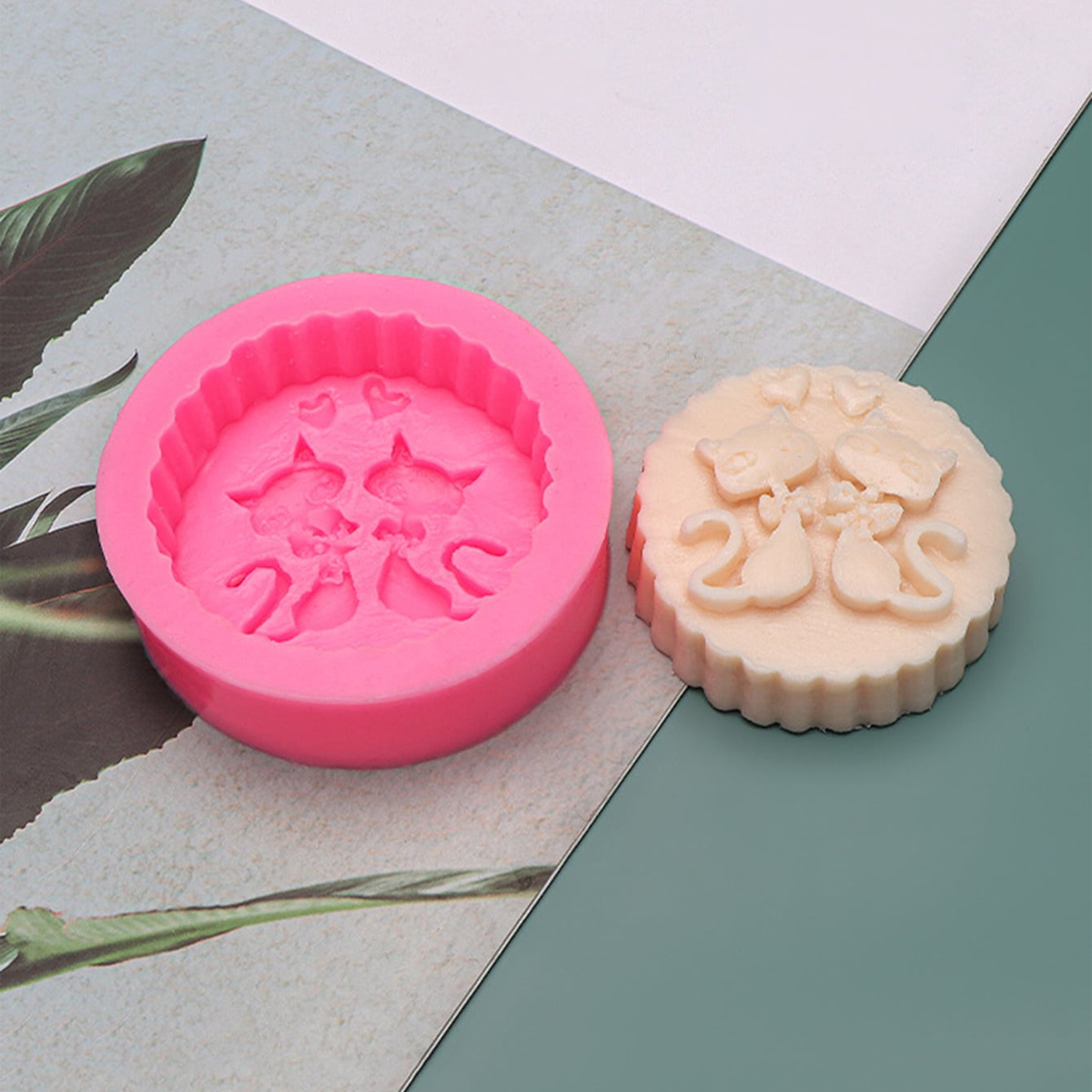 Molde de Silicone de Gato de 1 - Soap Making Store avaliação e preço