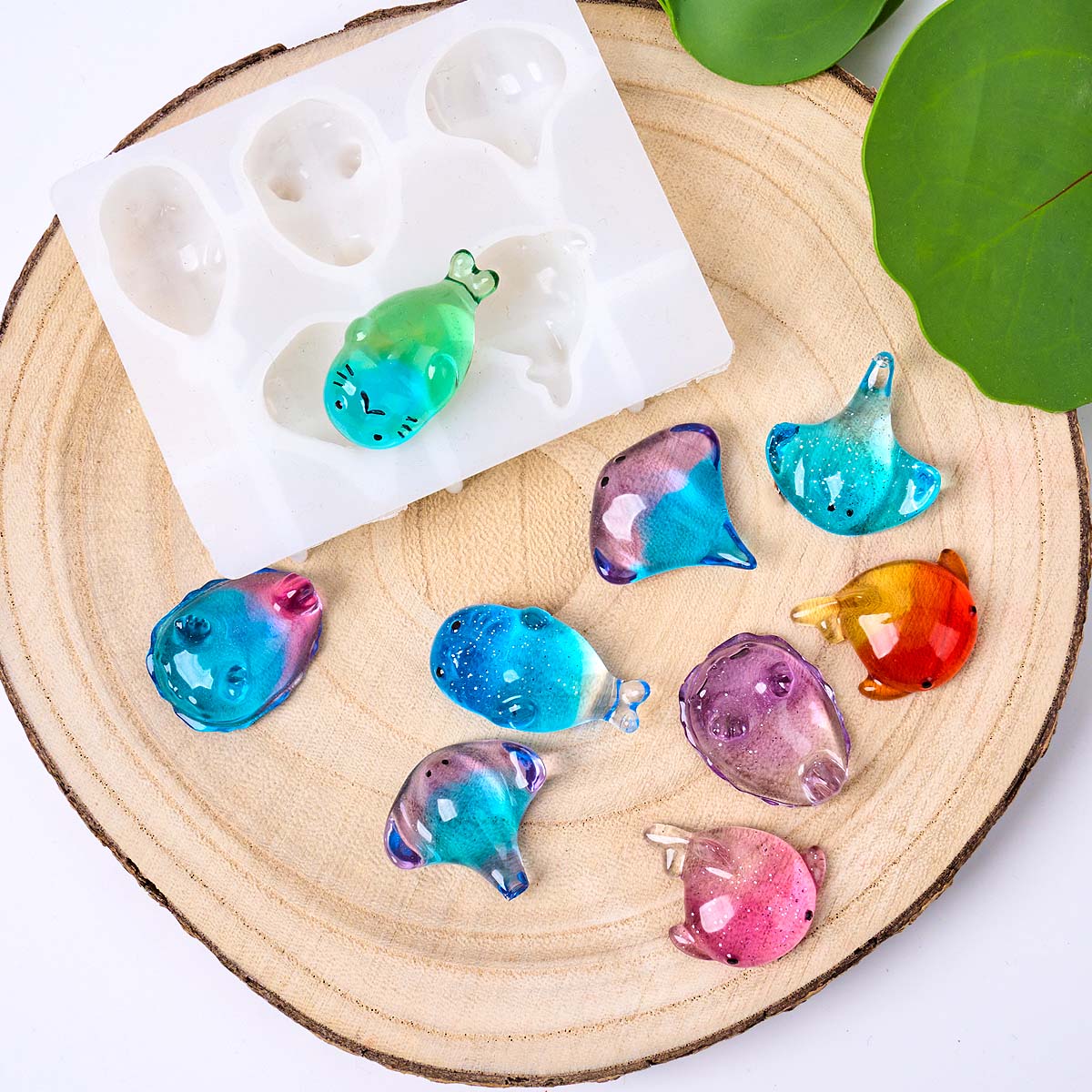 Molde de Silicone 3D de Raia M - Soap Making Store avaliação e preço