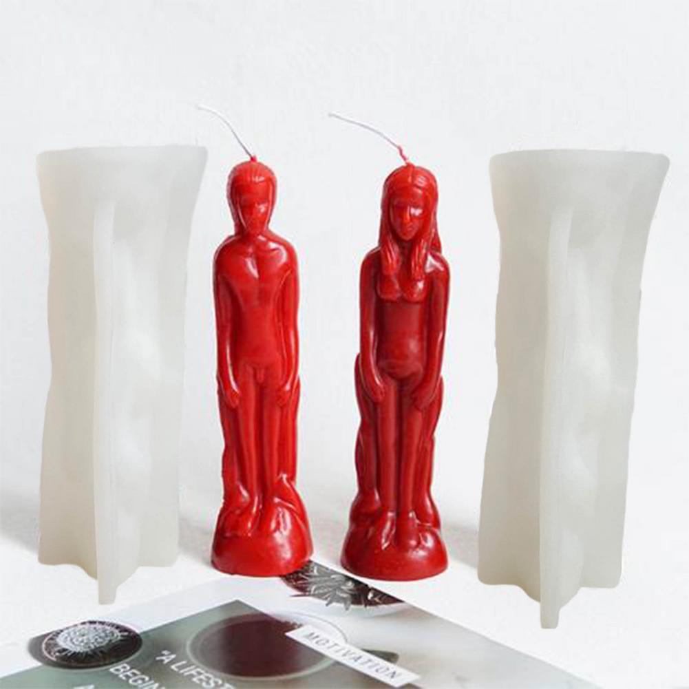 Diy molde de vela humanóide mo - Soap Making Business avaliação e preço