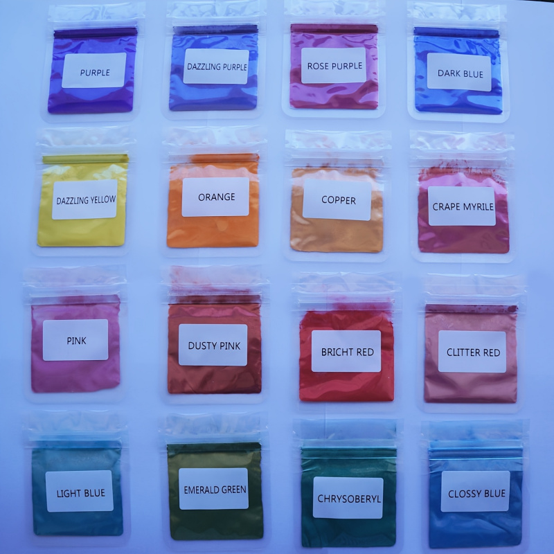 Conjunto de pó de mica de 16 c - Oxide Pigment Soap avaliação e preço