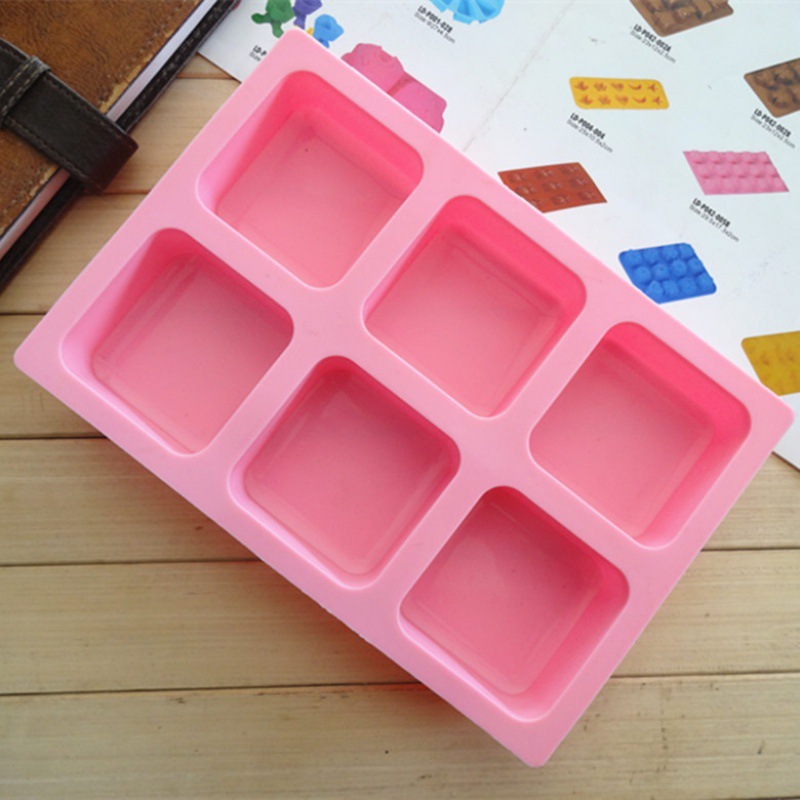 Moldes quadrados de silicone p - Soap Making Handmade avaliação e preço