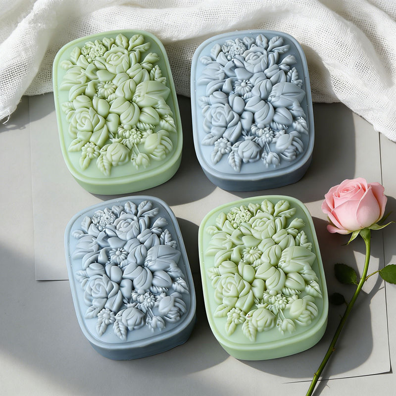 Molde de Silicone Quadrado par - Soap Making Business avaliação e preço