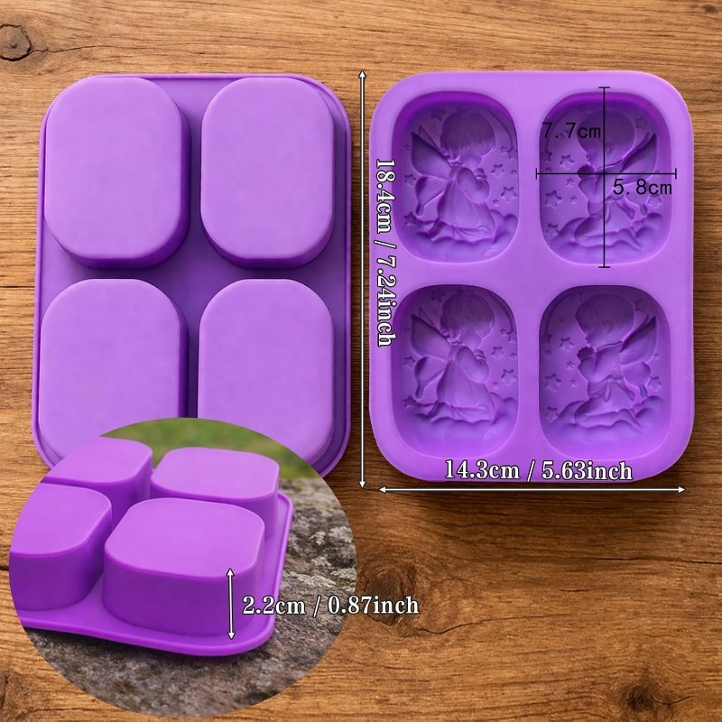 Molde de Silicone Anjo para Fa - Soap Making Store avaliação e preço