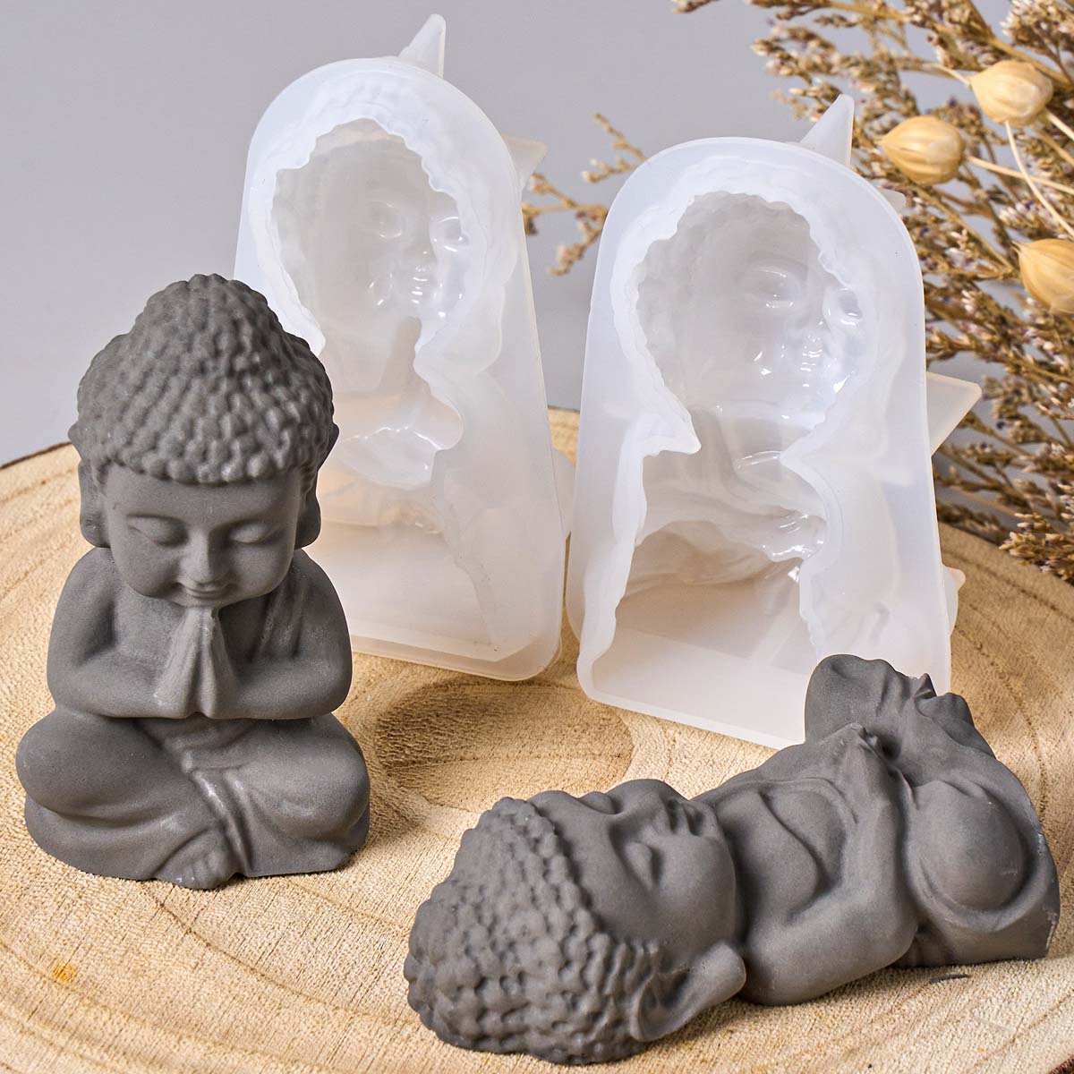 Molde de Silicone Buda Pequeno - Soap Making Store avaliação e preço