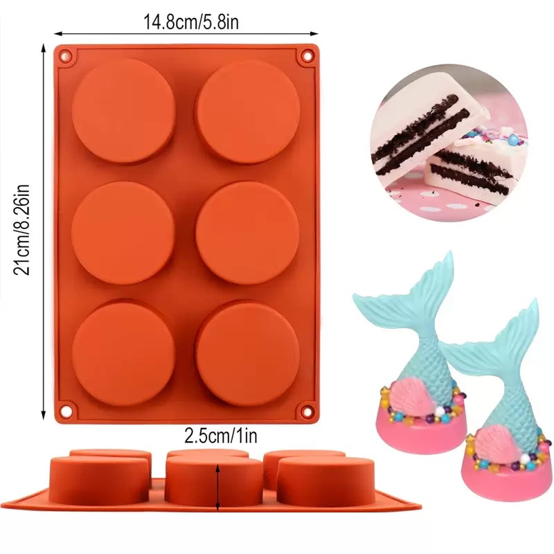 Molde de Silicone Redondo para - Soap Making Business avaliação e preço