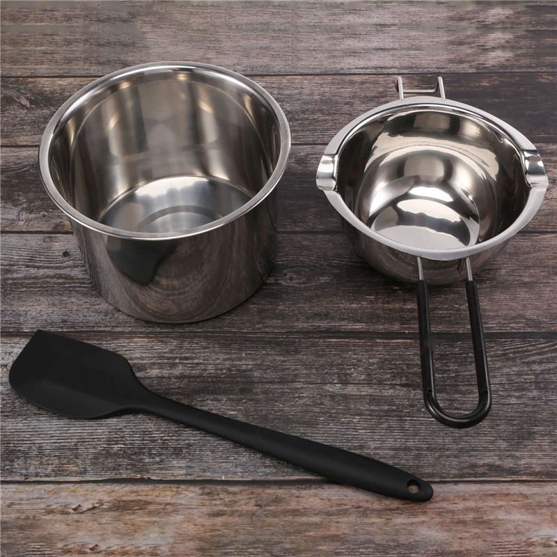 Conjunto de Panelas de Aço Ino - Soap Making Double Boiler avaliação e preço